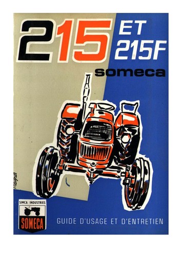 Fiat trattore 215 - 215, 215f