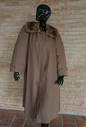 Cappotto con pelliccia - , castoro