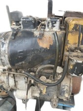 Motore SLANZI, 2 cilindri, per trattore agricolo.