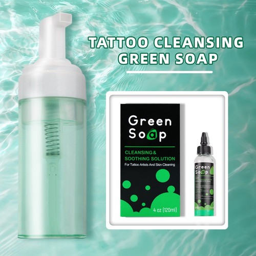 Sapone verde per tatuaggi - 4,