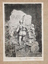 Esposizione d'Arte di Torino del 1880 La rivincita di Germanico Francesco Jerace