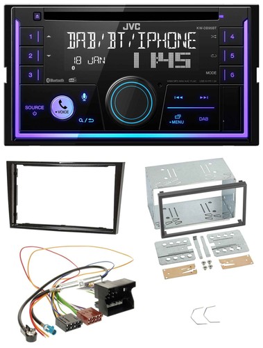 Jvc mp3 usb 2din dab - jvc,