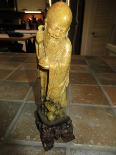 Statua cinese pietra ollare