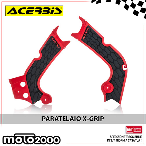 Paratelaio grip rosso - paratelaio, x-grip