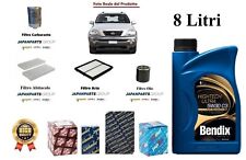 KIT FILTRI TAGLIANDO + OLIO PER KIA SORENTO I (JC) 2.5 CRDi 4WD 103 kW / 140 CV