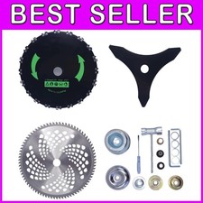 Kit lame decespugliatore premium 3 in 1 - resistenti per Stihl, Oregon, Hitachi