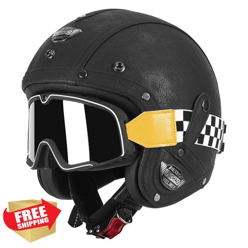 Lnchao mezzo casco vintage - casco,