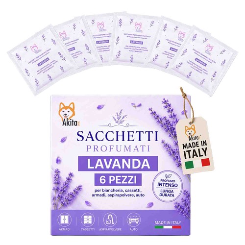 Set sacchetti profumati - 6,