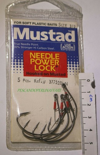 Mustad 37752bln amo curvo - 37752bln,