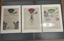 Green Day Dookie singles Magazine Adverts - Framed