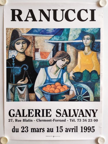Affiche lucio ranucci 1995 - affiche,