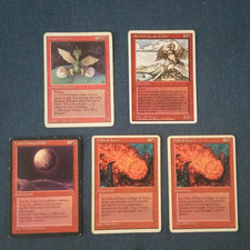 Lotto Carte Mtg Magic Vintage Old School Retro