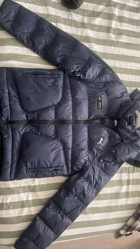 Giubbotto puffer blu navy puma - giubbotto,