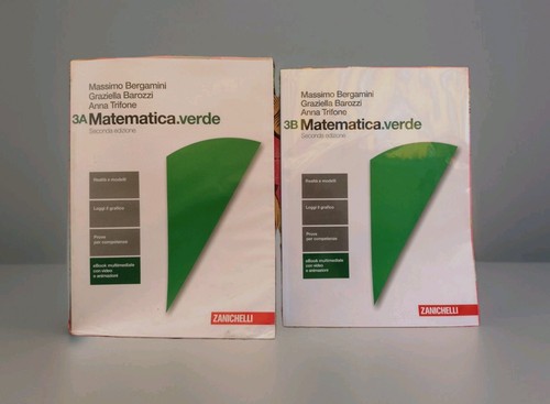 Matematica verde 3b - 3b, libro