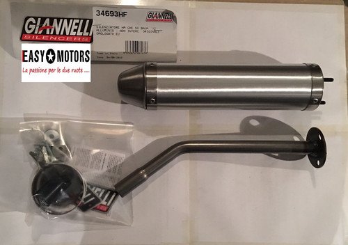 34693hf silenziatore alluminio - silenziatore,