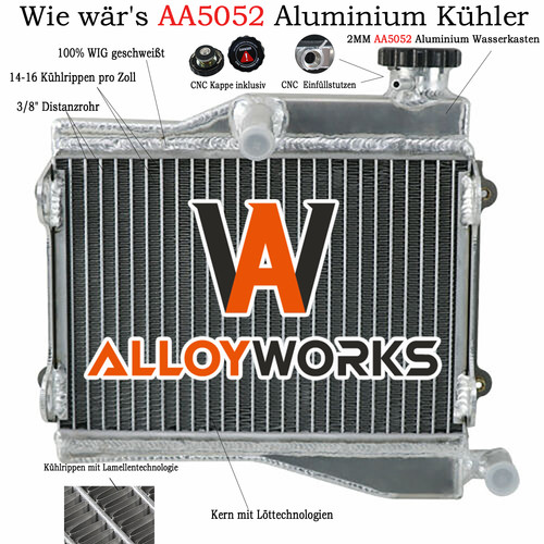 Radiatore alluminio radiatore