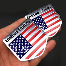 2x Adesivo Logo Bandiera