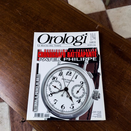 Rivista orologi misure - rivista,