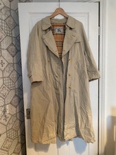 Trench cappotto lungo vintage