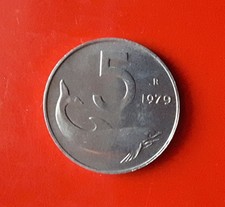 5 LIRE 1979 ERRORE - NON
