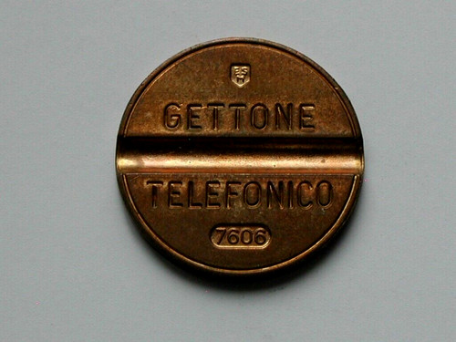 7606 esm italy gettone - italy,