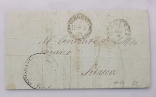 1862 girgenti ornato palme - a,