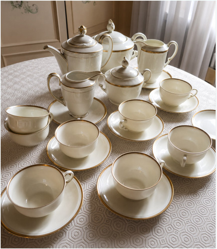 Servizio tè caffè vintage - servizio,