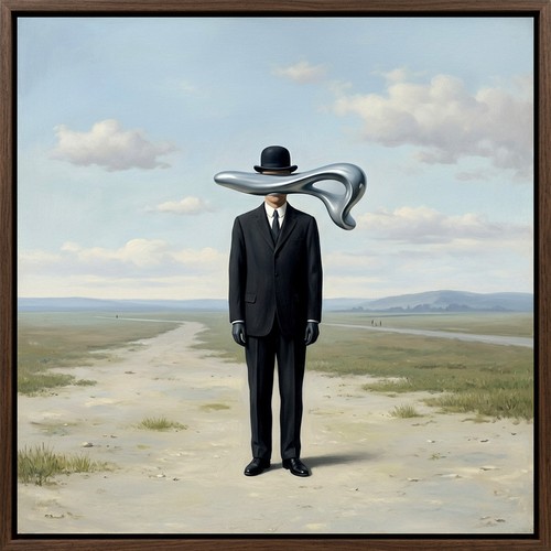 Hommage magritte 50x50 - magritte,