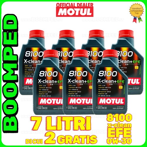 Litri motul 8100 clean - 7,