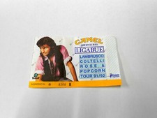 LIGABUE biglietto ingresso tour 91/92 lambrusco coltelli rose e popcorn