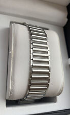 Cinturino orologio Bonklip bambù 18mm acciaio inox nuovo AFFARE!