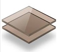 POLICARBONATO COMPATTO - 5 mm - BRONZO / FUME'