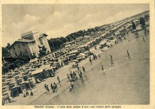 Grado la spiaggia - (gorizia).,