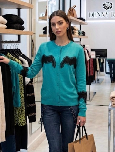 Cardigan maglia l con - cardigan, in