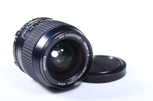 Obiettivo minolta rokkor - md, w.rokkor
