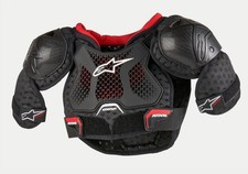 ALPINESTARS - PETTORINA MOTOCROSS BAMBINO BIONIC ACTION KICKSTART - NERO/ROSSO