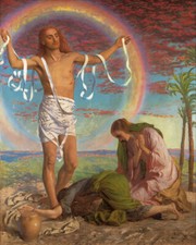 Cristo e le due Marie di William Holman Hunt Giclée stampa artistica spedizione gratuita