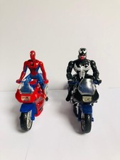 Motociclette Venom & Spiderman Bump & Go 