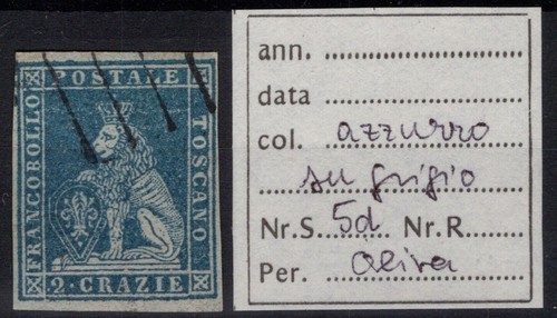 Antichi stati toscana 1851 - antichi,