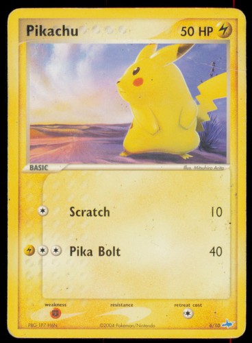 Pikachu trainer kit - 6/10,