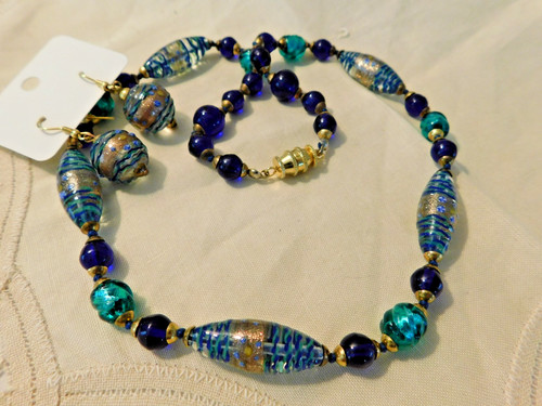 Set collana orecchini - set, e