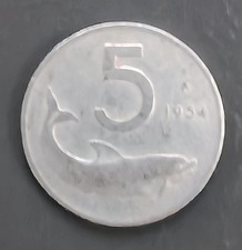 MONETE DA 5 LIRE 1952-53-54