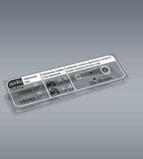 ADESIVO CATENA E PRESSIONE GOMME APRILIA RS 250 | 11,9x3,2 cm