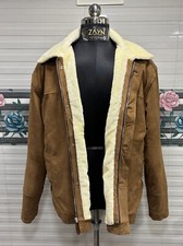Giacca shearling uomo 100%