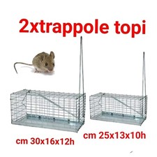 TRAPPOLA A GALLERIA PER TOPI x