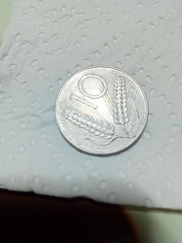 Moneta lire spighe del 1973 - lire,