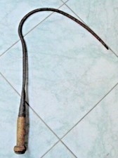 ANTICO ATTREZZO SICILIANO VECCHIO ANCINEDDU  FALCE ARTIGIANALE IN LEGNO E FERRO