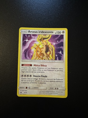 Pokémon card arceus - card,