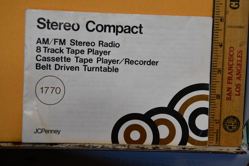 Vintage penney stereo - penney,