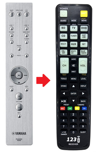 Telecomando ricambio per - ricambio,